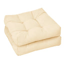 21 Inch x 21 Inch Patio Chair Seat Cushion Pads for Indoor and Outdoor by LJGDeals