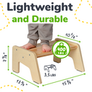 1-Step Wooden Stool for Kids by Ocodile.com