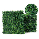 12 Pieces Artificial Boxwood Panels for Wedding Decor Fence Backdrop by DirectDeals