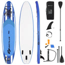 10.6 Feet Inflatable Paddle Board with Carry Bag by LJGDeals