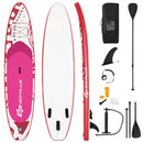10.6 Feet Inflatable Adjustable Paddle Board with Carry Bag by LJGDeals