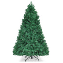 7 Feet PVC Artificial Christmas Tree with LED Lights by LJGDeals