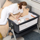 Portable Baby Bedside Sleeper with Adjustable Heights and Angle by LJGDeals