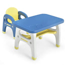 Kids Activity Table and Chair Set with Montessori Toys for Preschool and Kindergarten by LJGDeals