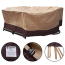 72 Inch Waterproof Oval/Rect Garden Table Cover by LJGDeals
