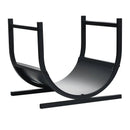 17 Inch U-Shaped Firewood Rack Steel by LJGDeals
