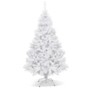 6' / 7.5' / 9' Hinged Artificial Christmas Tree with Metal Stand by LJGDeals