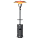 Outdoor Heater Propane Standing LP Gas Steel with Table by LJGDeals