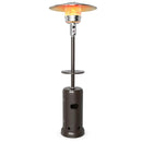 Outdoor Heater Propane Standing LP Gas Steel with Table by LJGDeals
