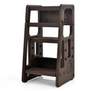 Kids Kitchen Step Stool with Double Safety Rails by LJGDeals