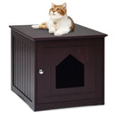 Sidetable Nightstand Weatherproof Multi-function Cat House by LJGDeals