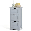 Bathroom Floor Freestanding Storage Organizer with 3 Drawers by LJGDeals