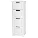 Free-Standing Side Storage Organizer with 4 Drawers by DirectDeals