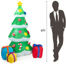Inflatable Christmas Tree with 3 Gift Wrapped Boxes by LJGDeals