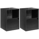 Set of 2 Nightstands Side End Table for Living Room