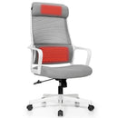 Adjustable Mesh Office Chair with Heating Support Headrest by LJGDeals
