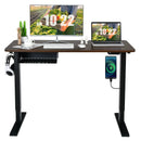 48-inch Electric Height Adjustable Standing Desk with Control Panel by LJGDeals