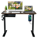 48-inch Electric Height Adjustable Standing Desk with Control Panel by DirectDeals