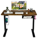 48-inch Electric Height Adjustable Standing Desk with Control Panel by DirectDeals