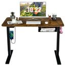 48-inch Electric Height Adjustable Standing Desk with Control Panel by LJGDeals