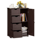 Standing Indoor Wooden Cabinet with 4 Drawers by LJGDeals
