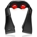 Shiatsu Neck Massager with Heat and Deep Tissue 3D-Kneading-Black by LJGDeals