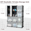 DIY 12 Cube Portable Closet Storage Organizer by LJGDeals