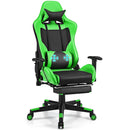 PU Leather Gaming Chair with USB Massage by LJGDeals