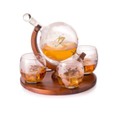Helicopter Whiskey Decanter Gift Set