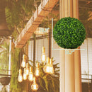 Artificial Boxwood Topiary Ball Tree Set - 15.7 Inch (2 Pieces) by LJGDeals