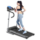 Electric Foldable Treadmill with LCD Display and Heart Rate Sensor by LJGDeals