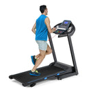 2.25 HP Folding Electric Motorized Power Treadmill with Blue Backlit LCD Display by LJGDeals