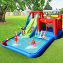 Inflatable Water Slide with Ocean Balls for Kids without Blower by LJGDeals