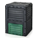80-Gallon Outdoor Composter with Large Openable Lid and Bottom Exit Door by LJGDeals