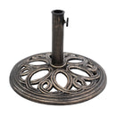 23 Pounds 17 3/4 Inch Round Umbrella Base Stand by LJGDeals
