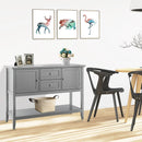 Wooden Sideboard Buffet Console Table with Drawers and Storage by LJGDeals