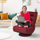 5-Position Folding Floor Gaming Chair by LJGDeals