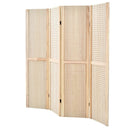 4-Panel Pegboard Display 5 Feet Tall Folding Privacy Screen for Craft Display Organized by LJGDeals