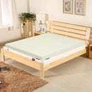 3-Inch Bed Mattress Topper Air Cotton for All Night’s Comfy Soft Mattress Pad by LJGDeals