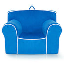 Upholstered Kids Sofa with Velvet Fabric and High-Quality Sponge by LJGDeals