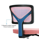 Ergonomic Armless Office Desk Chair Mesh Swivel Rolling Chair with Wheels by 2Dropme
