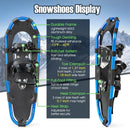 21/25/30 Inch Lightweight Terrain Snowshoes with Flexible Pivot System by LJGDeals