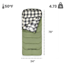 Slumbernest™ Sleeping bag 50°F by White Duck Outdoors