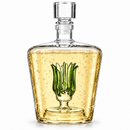 Tequila Decanter With Agave Plant,  25 Ounce Bottle