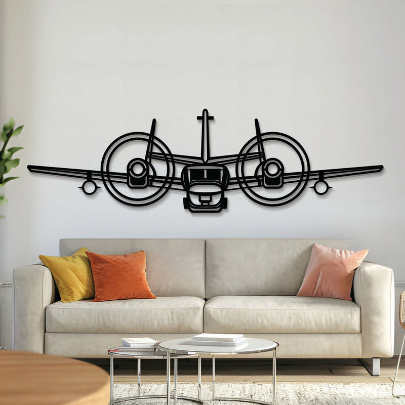 OV-1 Mohawk Front Metal Aircraft Wall Art - NCP0590