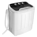 8 lbs Portable Mini Twin Tub Spinner Semi-Automatic Washing Machine by LJGDeals