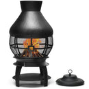 Patio Wood Burning Chimneys Fireplace by LJGDeals