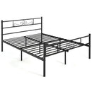 Twin/Full/Queen Size Metal Bed Frame with Headboard and Footboard by LJGDeals