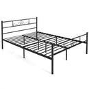 Twin/Full/Queen Size Metal Bed Frame with Headboard and Footboard by LJGDeals