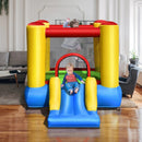 Kids Inflatable Bounce House with Slide and 480W blower by LJGDeals
